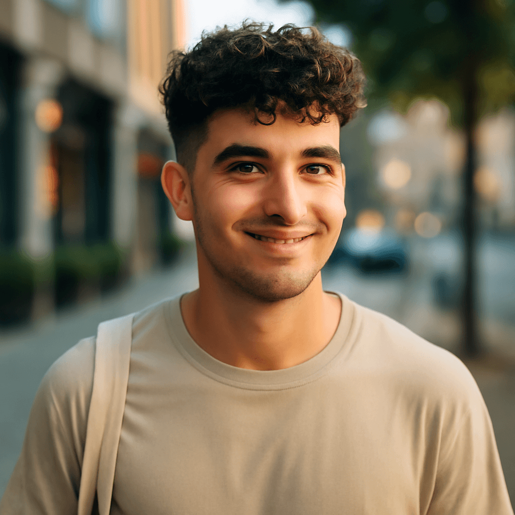 low taper curly hair