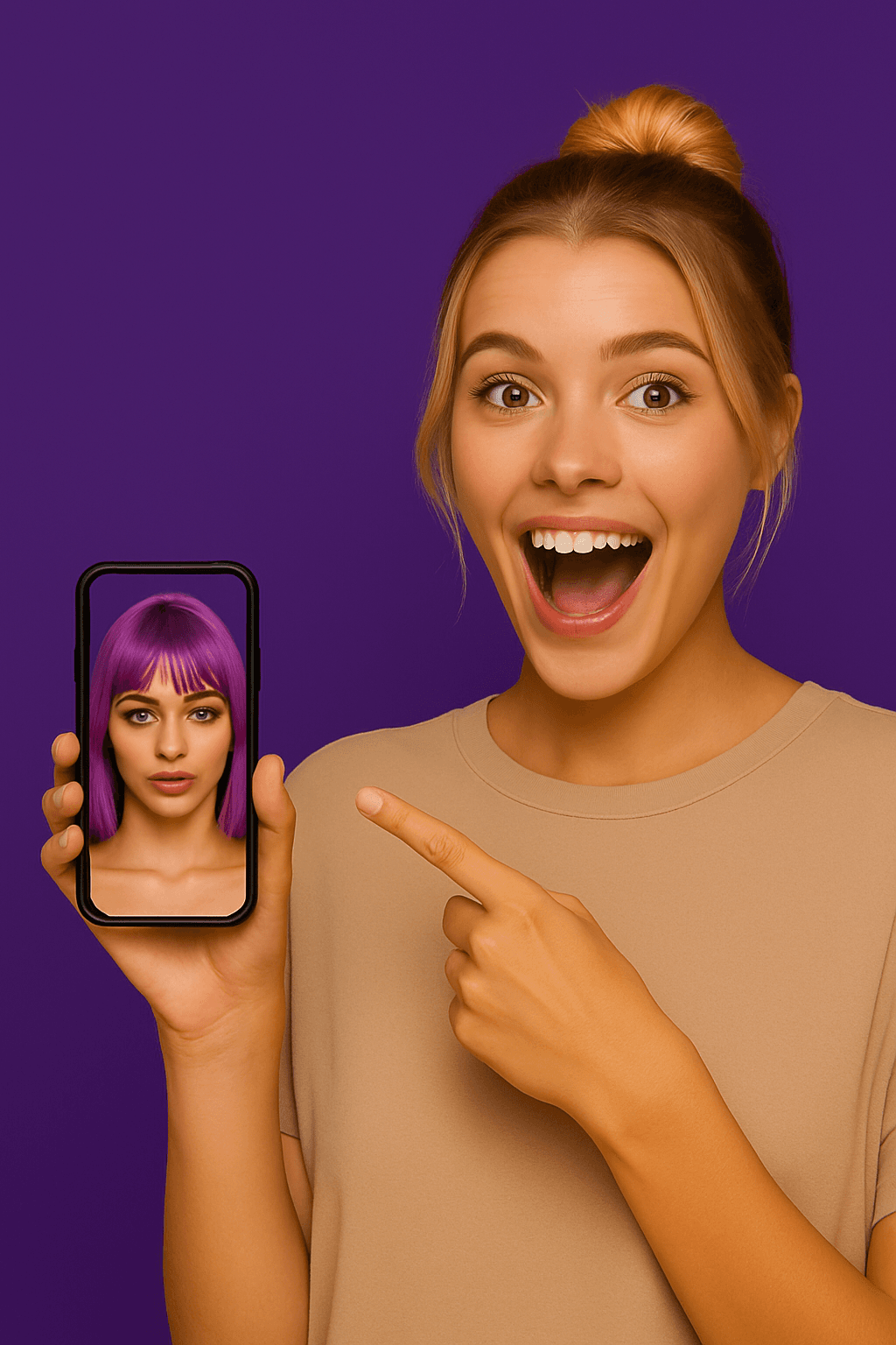 Try on new hairstyles - InstaHair (Mobile)