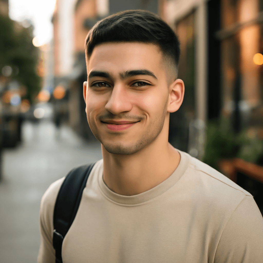 low taper fade haircut