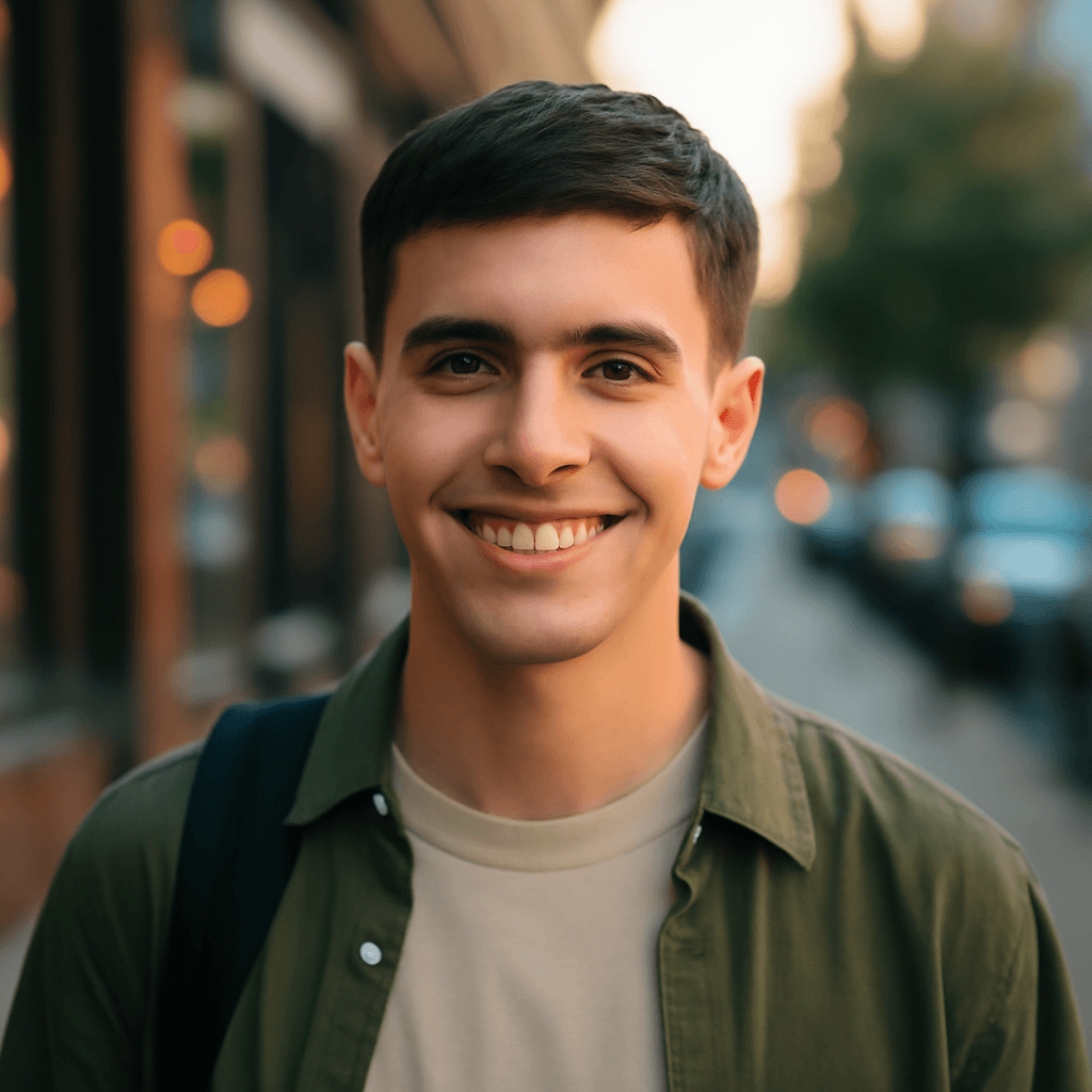 low taper straight hair